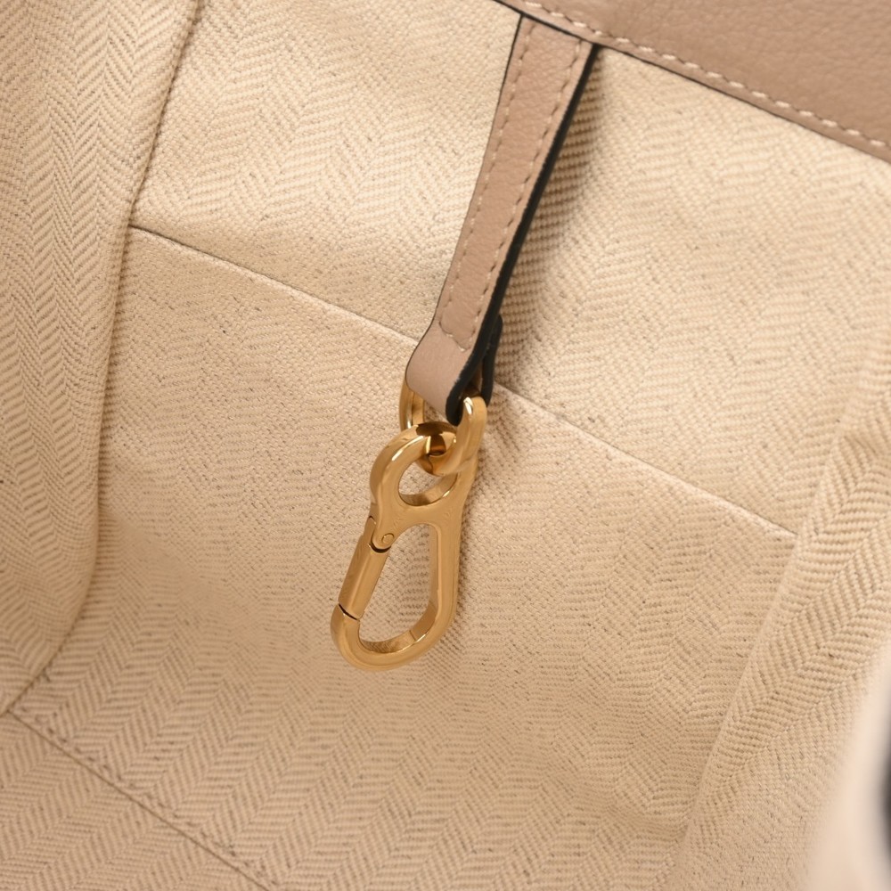 Loewe Hammock Bag Small Sand Classic Calf Shoulder Back - Picture 13 of 15